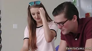 StepParents fuck comrade's stepdaughter Put emphasize Stepsibling Assay And Suck